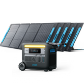 Anker SOLIX F2000 Solar Generator + 5 x 200W Solar Panel.